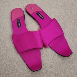 Kate Spade Fuchsia Slides
